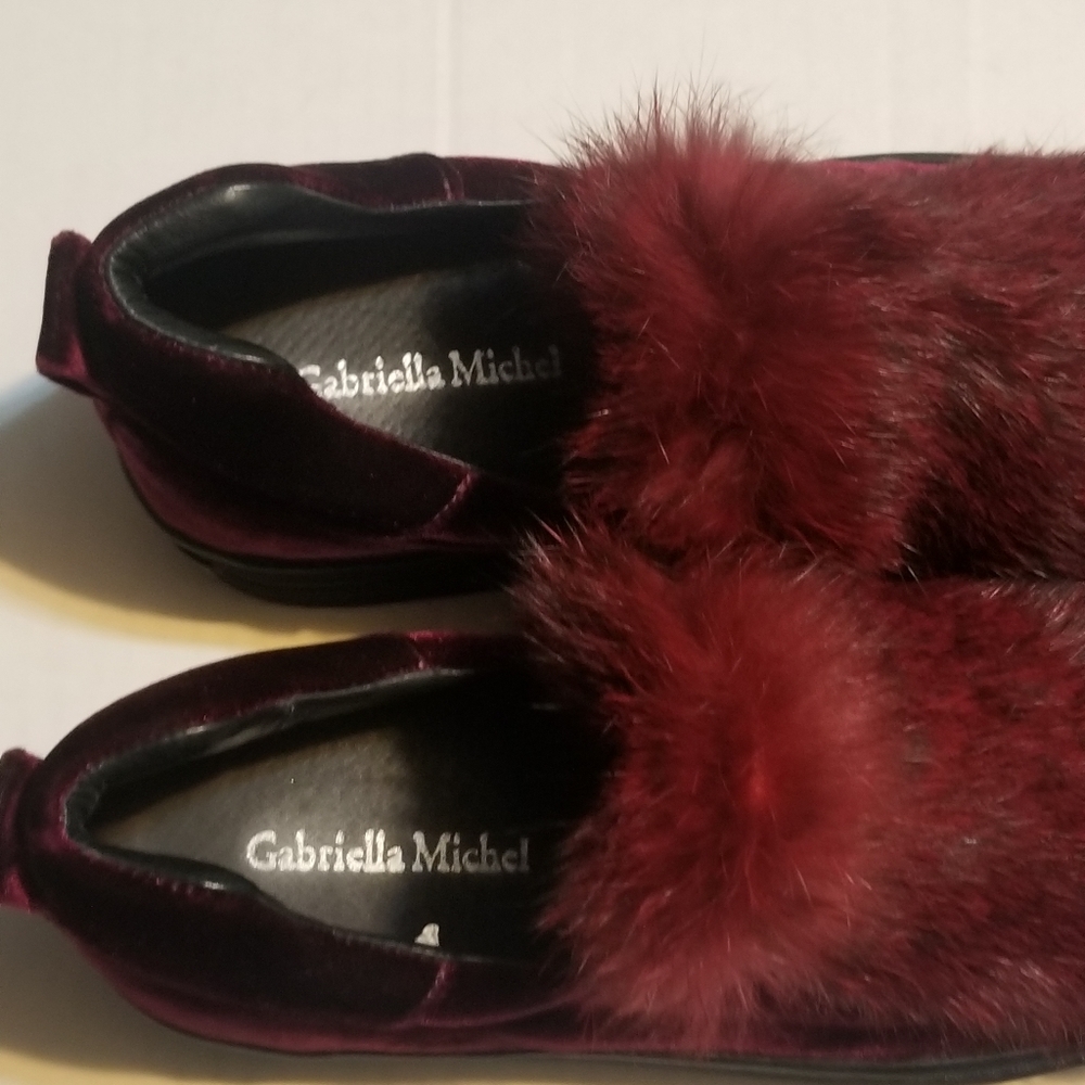 GIRL'S GABRIELLA MICHEL SLIP-ON SHOES SZ.36= Sz.6 - Picture 3 of 5